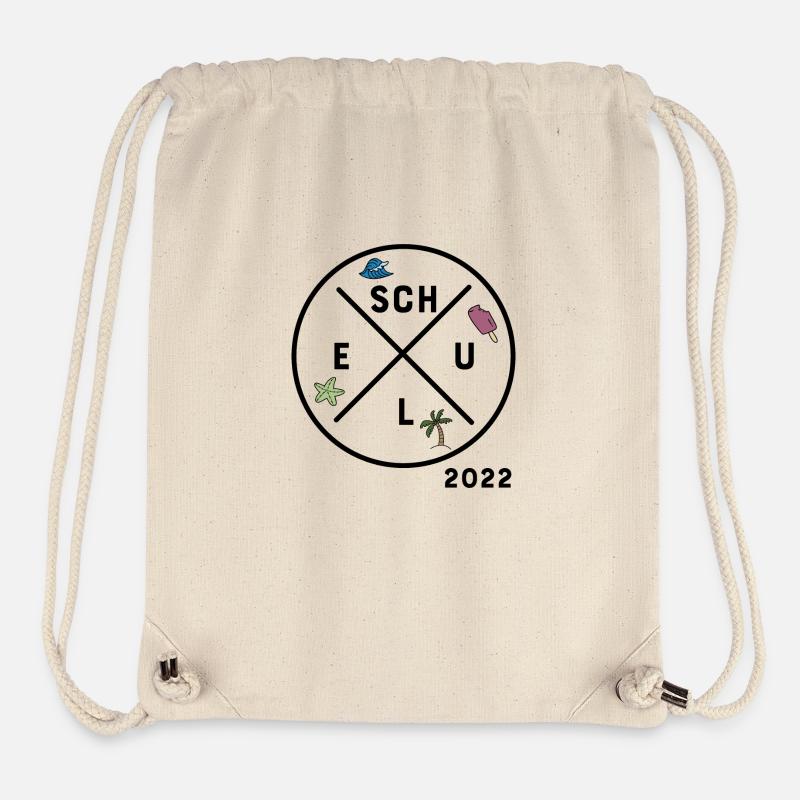Schule 2022 - Stanley/Stella recycelter Gym Bag - Naturweiß