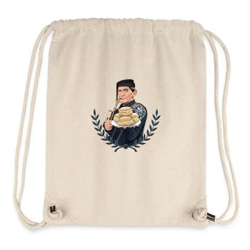 Rieser Grantler // Illustration - Stanley/Stella recycelter Gym Bag - Naturweiß - Vorne