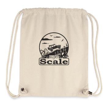 SuperScale Logo - Stanley/Stella recycelter Gym Bag - Naturweiß - Vorne