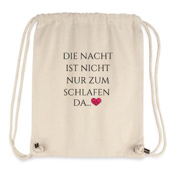 Night Shift Hospital Care Night No Sleep - Stanley/Stella Recycled Gym Bag - natural - Front