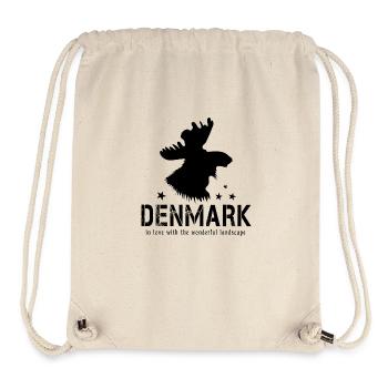 Danemark Danmark Orignal - Sac à cordon recyclé Stanley/Stella - blanc naturel - Devant