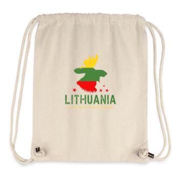 Lithuania Lithuanian Vilnius - Stanley/Stella Recycled Gym Bag - natural - Front