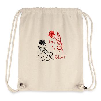 Roses just for you - Stanley/Stella Recycled Gym Bag - natural - Front