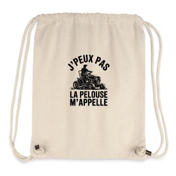 I Can't, The Lawn Is Calling Me - Stanley/Stella Recycled Gym Bag - natural - Front