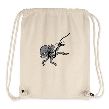 Oktopus Angelhaken Angler Am Haken Kampf Gefangen - Stanley/Stella recycelter Gym Bag - Naturweiß - Vorne