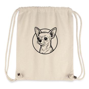 Chihuahua - Stanley/Stella Recycled Gym Bag - natural - Front