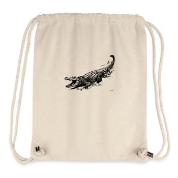 kroko 32 - Stanley/Stella recycelter Gym Bag - Naturweiß - Vorne