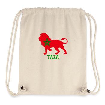 TAZA - Sac à cordon recyclé Stanley/Stella - blanc naturel - Devant