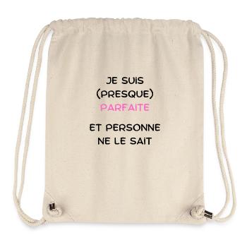 I'm almost perfect and no one knows it - Stanley/Stella Recycled Gym Bag - natural - Front