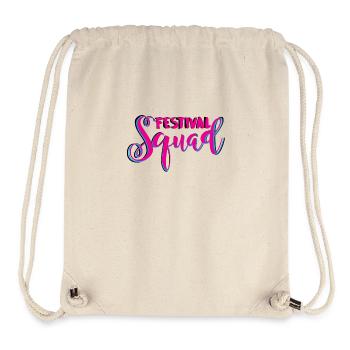 Festival Squad - Stanley/Stella recycelter Gym Bag - Naturweiß - Vorne