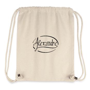 Alexander - Stanley/Stella recycelter Gym Bag - Naturweiß - Vorne