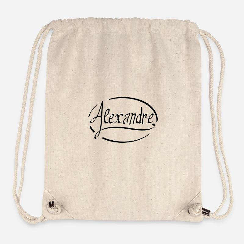 Alexander - Stanley/Stella recycelter Gym Bag - Naturweiß