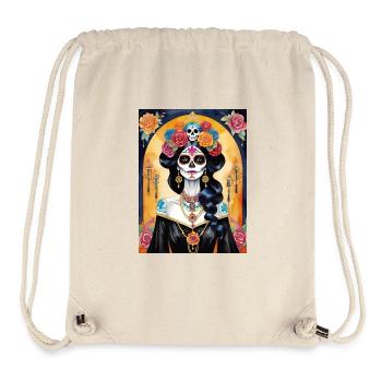 LA CATRINA DELUXE - Sac à cordon recyclé Stanley/Stella - blanc naturel - Devant