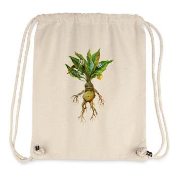 Grim Root Creature Fantasy Design - Stanley/Stella Recycled Gym Bag - natural - Front