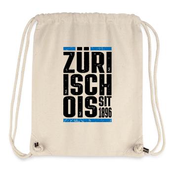 Züri isch öis - Stanley/Stella recycelter Gym Bag - Naturweiß - Vorne