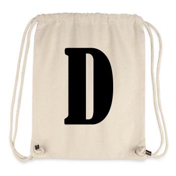 D - Stanley/Stella recycelter Gym Bag - Naturweiß - Vorne