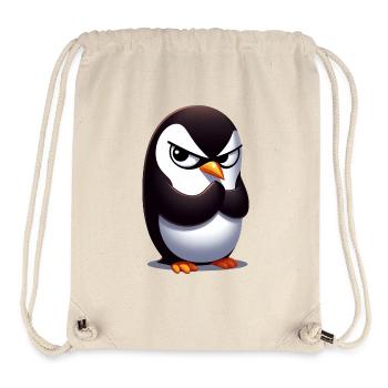 Penguin Funny Animals - Stanley/Stella Recycled Gym Bag - natural - Front