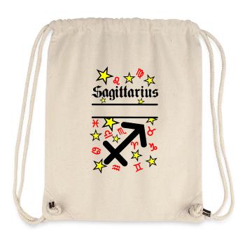 Sagittarius Sagittarius Zodiac Sign - Stanley/Stella Recycled Gym Bag - natural - Front