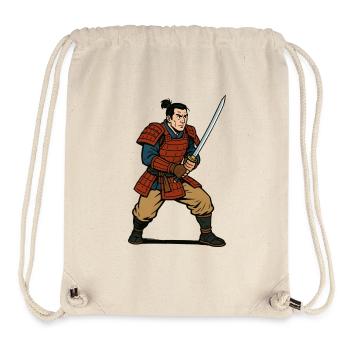 Japan Warrior Samurai - Stanley/Stella Recycled Gym Bag - natural - Front