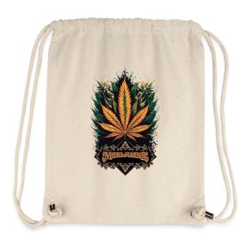 Marijuana - Stanley/Stella recycelter Gym Bag - Naturweiß - Vorne