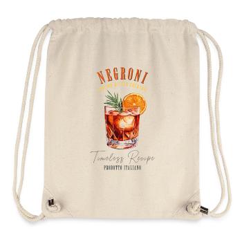 Negroni Cocktail Likör Aperitif Drink Gin Wermut - Stanley/Stella recycelter Gym Bag - Naturweiß - Vorne