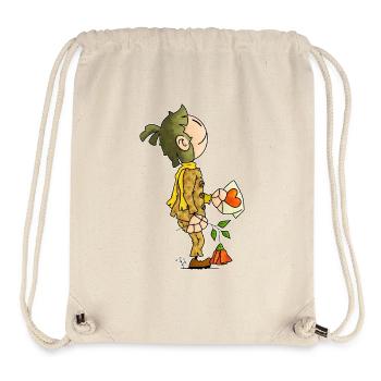 Quinn - der glückliche Liebesbrief / - Stanley/Stella recycelter Gym Bag - Naturweiß - Vorne
