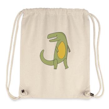 Geschenk Dinosaurier Fossil Kawaii Trex Comic Dino - Stanley/Stella recycelter Gym Bag - Naturweiß - Vorne