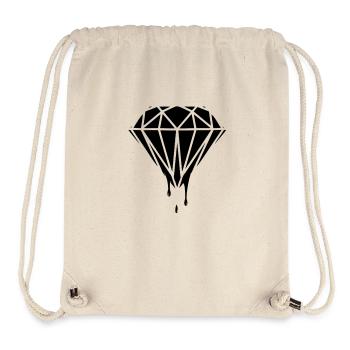 Dripping Diamond - Stanley/Stella Recycled Gym Bag - natural - Front