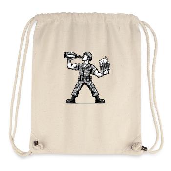 Disarmament of the Armed Forces - Stanley/Stella Recycled Gym Bag - natural - Front