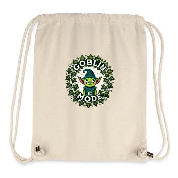 Goblin-Modus - Stanley/Stella recycelter Gym Bag - Naturweiß - Vorne