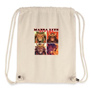 I Love Manga - Stanley/Stella Recycled Gym Bag - natural - Front