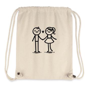 Tanz der Liebe - Stanley/Stella recycelter Gym Bag - Naturweiß - Vorne