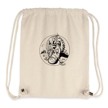 Lay Down - Stanley/Stella recycelter Gym Bag - Naturweiß - Vorne