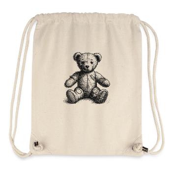 Teddy bear - Stanley/Stella Recycled Gym Bag - natural - Front