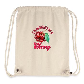 I'm as Sweet as a Cherry - Stanley/Stella Recycled Gym Bag - natural - Front