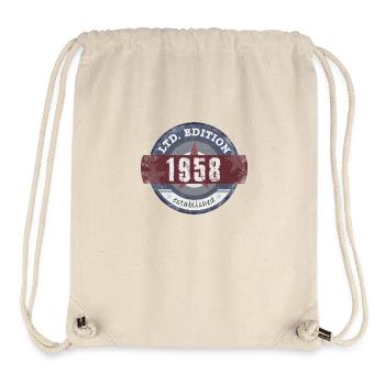 LtdEdition 1958 - Sac à cordon recyclé Stanley/Stella - blanc naturel - Devant