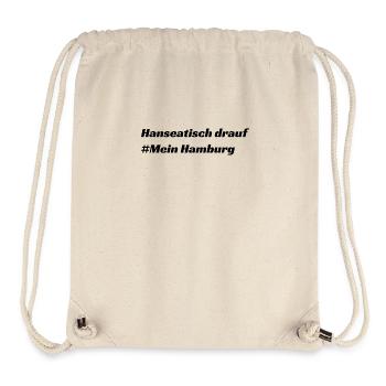 Hamburg - Stanley/Stella recycelter Gym Bag - Naturweiß - Vorne