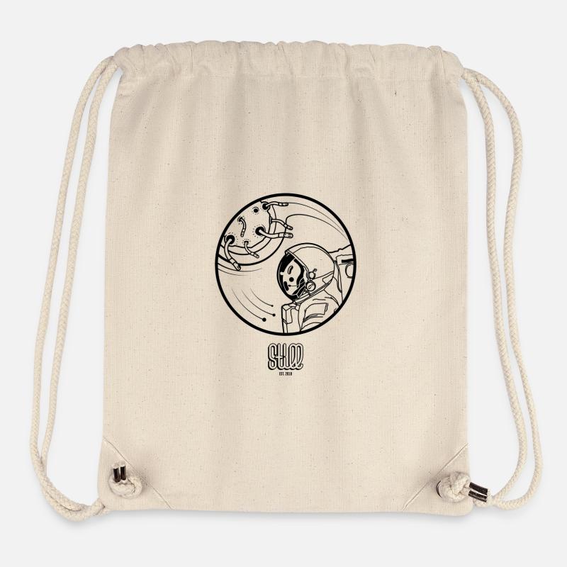 ESPACE FOU - Sac à cordon recyclé Stanley/Stella - blanc naturel