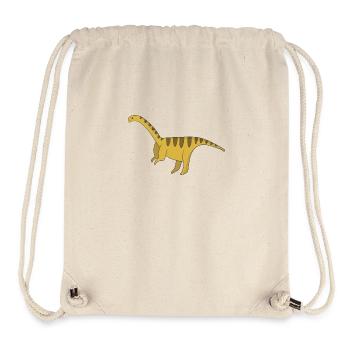 Kawaii fossile cadeau de dinosaure préhistorique Comic - Sac à cordon recyclé Stanley/Stella - blanc naturel - Devant