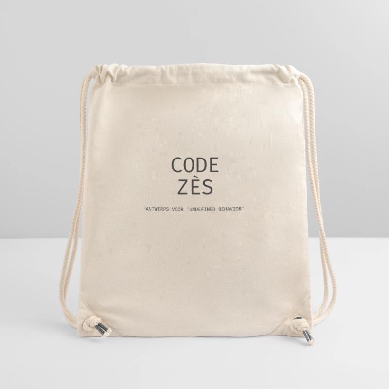 Anvers : « Code Zès ! » – Chemise Tech Dialect Sac à cordon recyclé Stanley/Stella