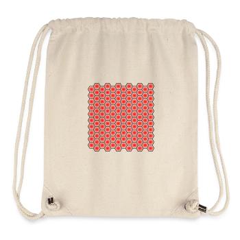 DESIGN. ART. DAD. MAMMA. MODERN. GEEK. VINTAGE. - Stanley/Stella Recycled Gym Bag - natural - Front