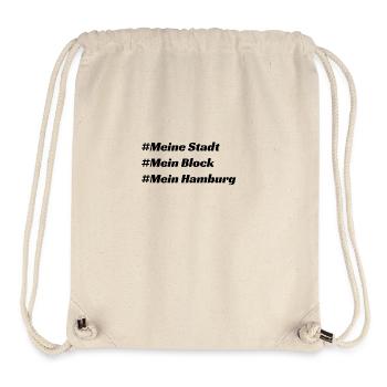 Hamburg - Stanley/Stella recycelter Gym Bag - Naturweiß - Vorne