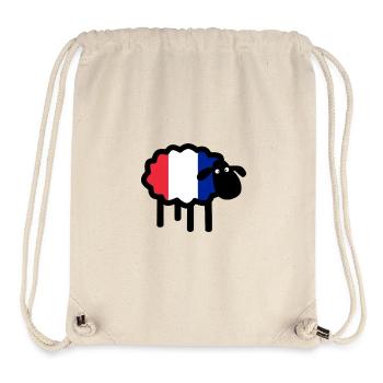 French sheep - Stanley/Stella Recycled Gym Bag - natural - Front