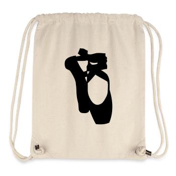 Ballet schuhe - Stanley/Stella recycelter Gym Bag - Naturweiß - Vorne