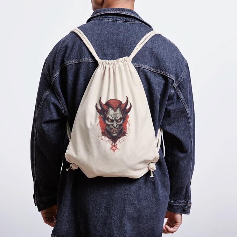 Hell demon devil Stanley/Stella Recycled Gym Bag