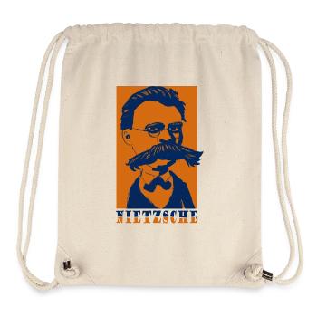 Nietzsche - Stanley/Stella Recycled Gym Bag - natural - Front