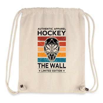 Hockey le mur - Sac à cordon recyclé Stanley/Stella - blanc naturel - Devant