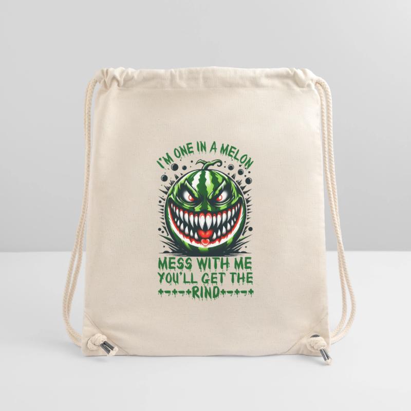 Ich bin eins in einer Melone. Leg dich mit mir an, Summerween Stanley/Stella recycelter Gym Bag