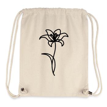 Minimalist Lily - Stanley/Stella Recycled Gym Bag - natural - Front