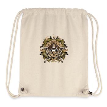 sheriff - Stanley/Stella recycelter Gym Bag - Naturweiß - Vorne